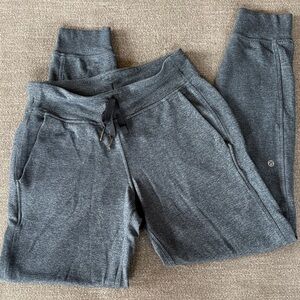 LULULEMON Ready To Rulu ? Gray Blue Jogger Sweatpants Size 6